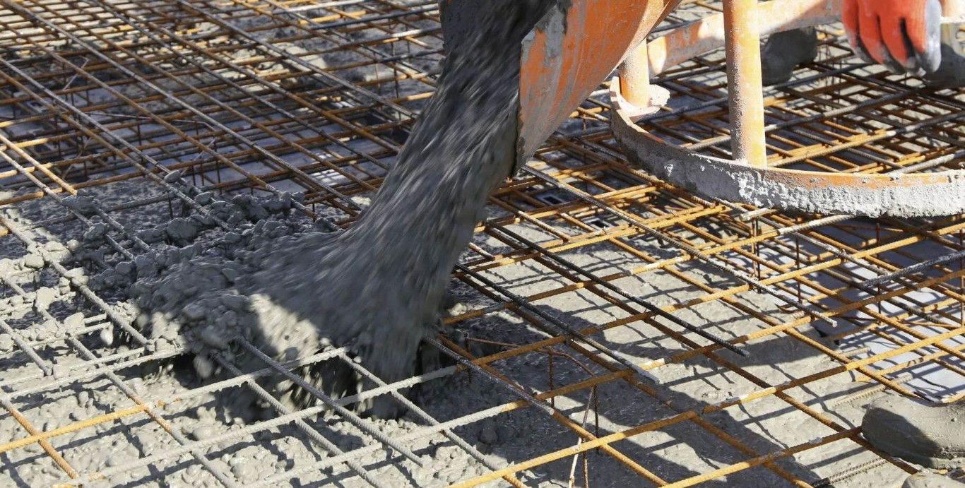 Professional concrete foundation with rebar reinforcement in Milford, CT